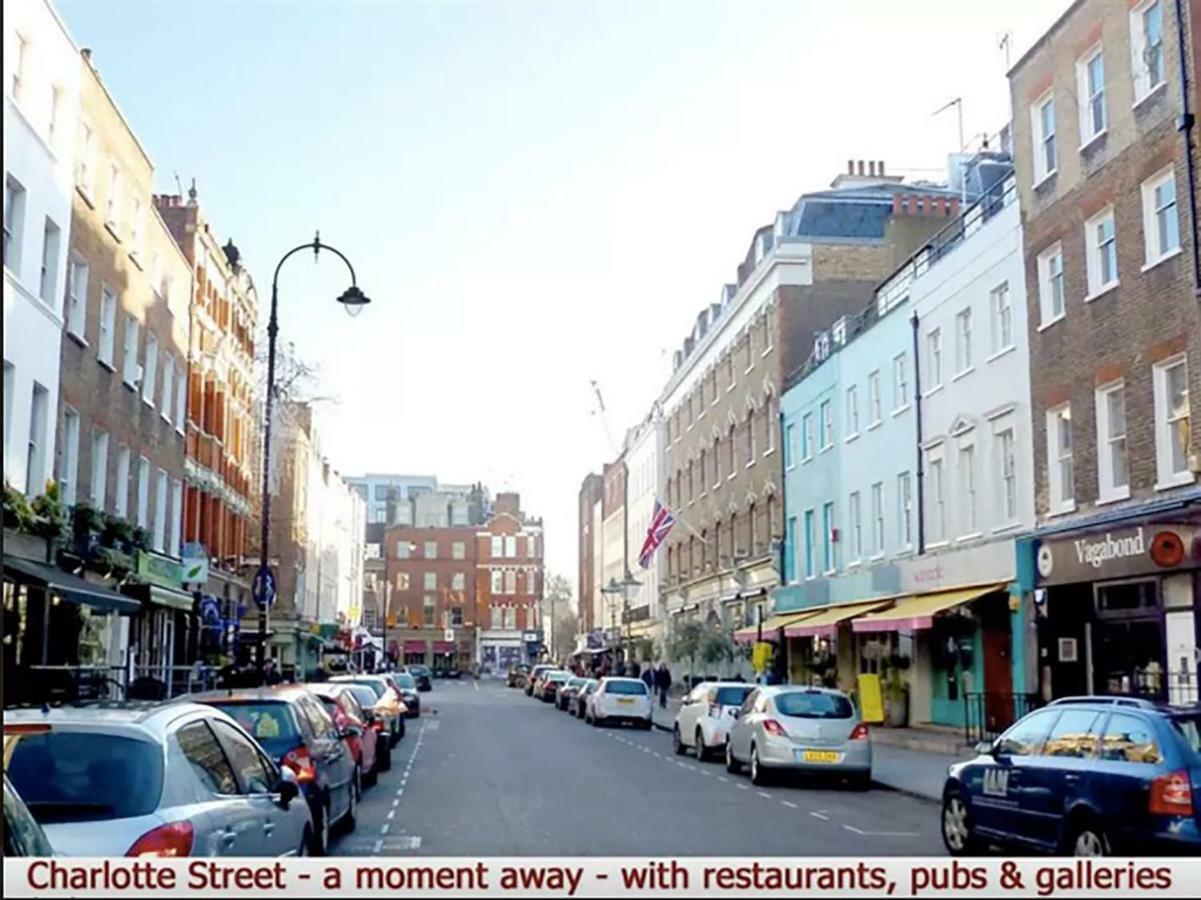 Superb Central Modern 3Bed 2Bath With Wifi, Trendy Fitzrovia W1 By Oxford Street Affable Informative Host London Exteriör bild